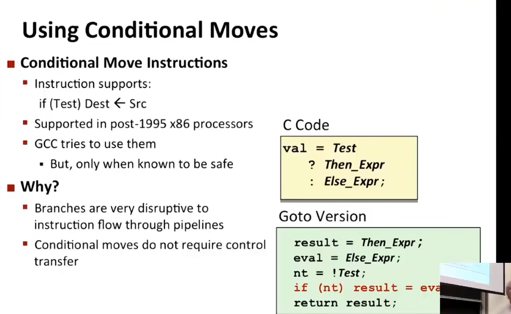 L06 Machine-Level Programming II: Control