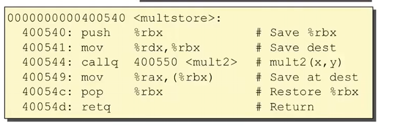 L07 Machine-Level Programming III: Procedures