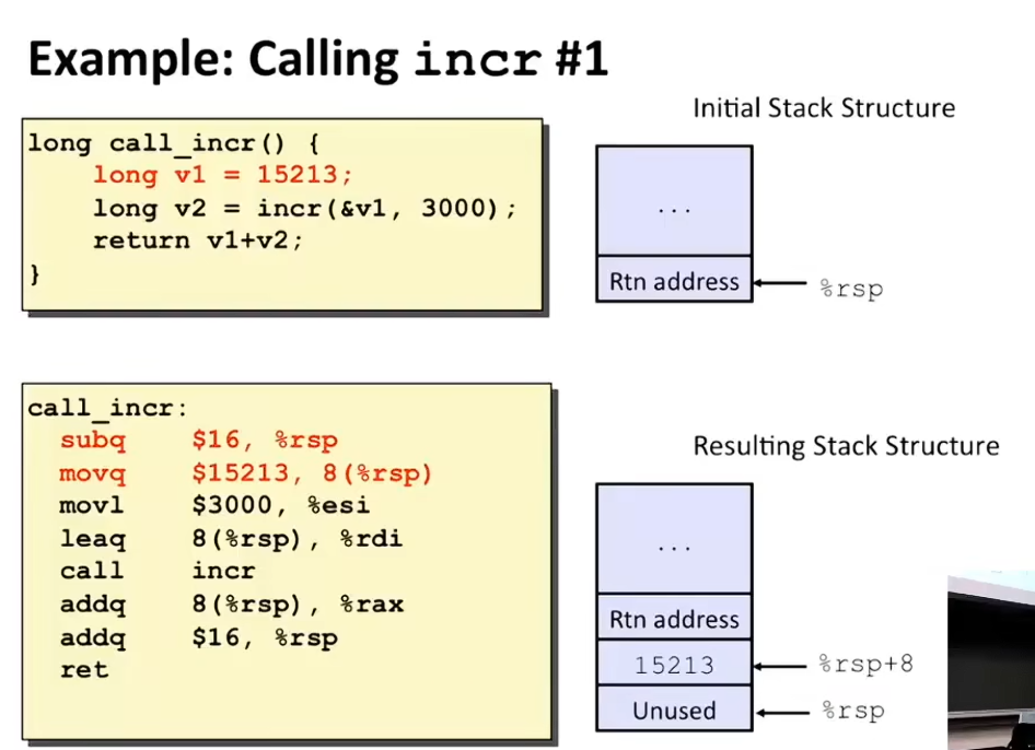 L07 Machine-Level Programming III: Procedures