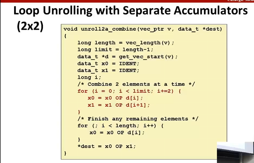 L10 Program Optimization L10 Program Optimization