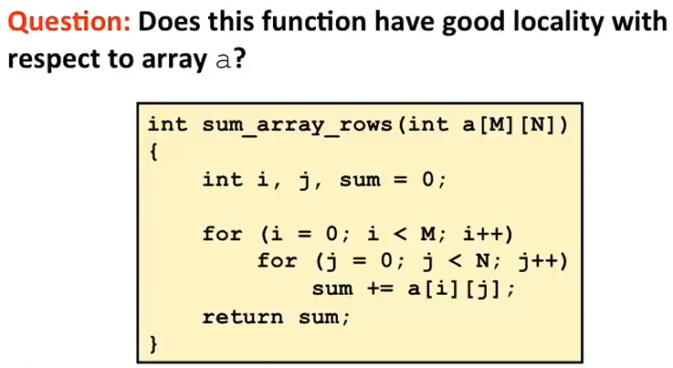 L11 The Memory Hierarchy