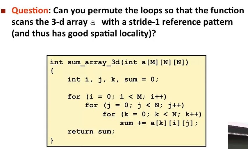 L11 The Memory Hierarchy