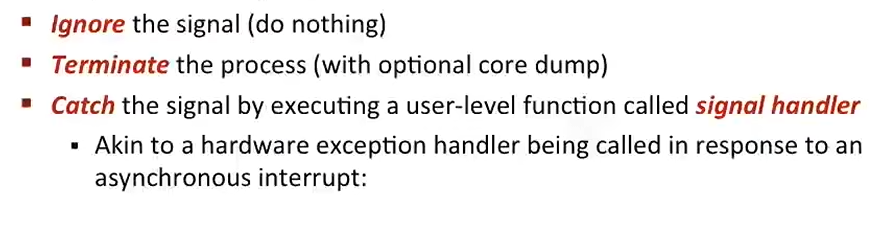 L15 Exceptional Control Flow: Signals and Nonlocal Jumps