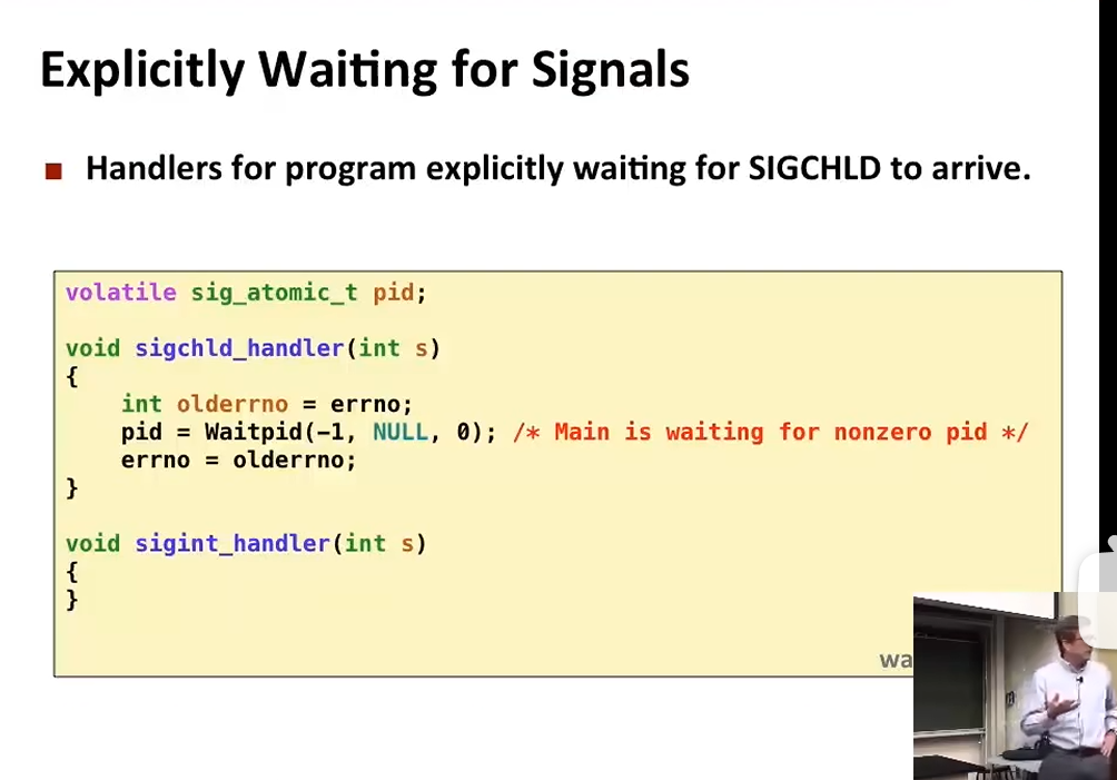 L15 Exceptional Control Flow: Signals and Nonlocal Jumps