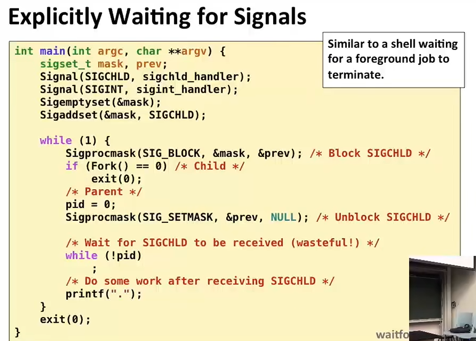 L15 Exceptional Control Flow: Signals and Nonlocal Jumps