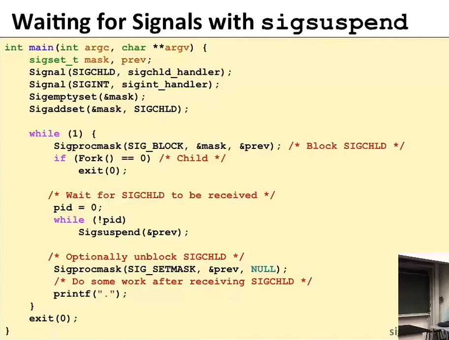 L15 Exceptional Control Flow: Signals and Nonlocal Jumps